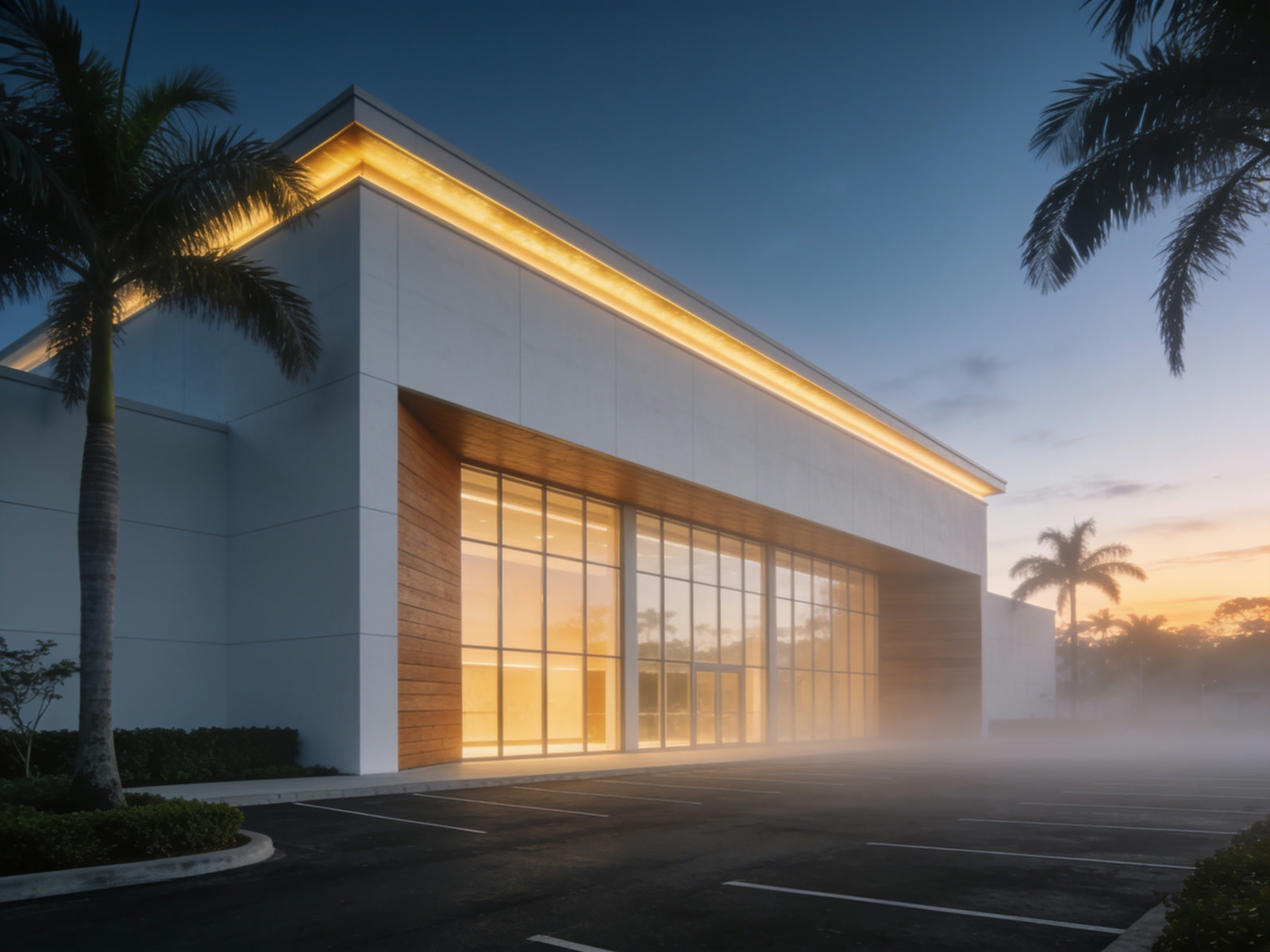 A practice exterior at dawn, a frame made with AI video tools